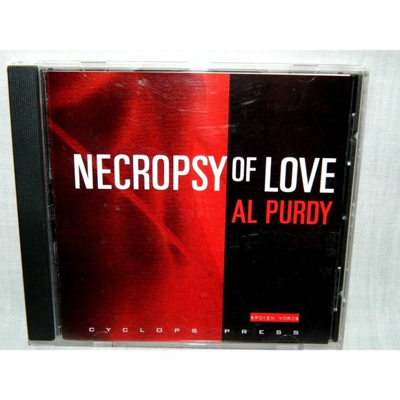 Al Purdy Necropsy of Love CD Spoken Word / Poetry Canada RARE - Picture 1 of 7